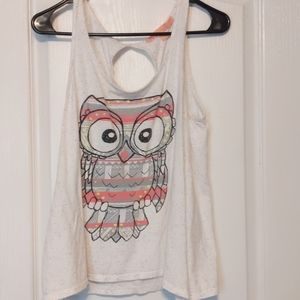 Owl tank top